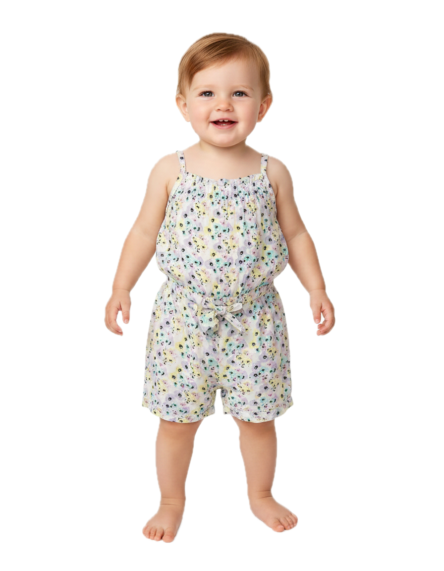 Free Folks Boutique Baby Jumpsuit Multicolor, 18-24 Months