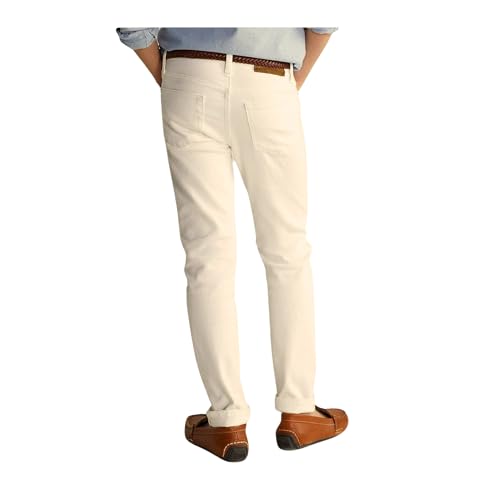 Free Folks Boys White Denim Pants - Image 3