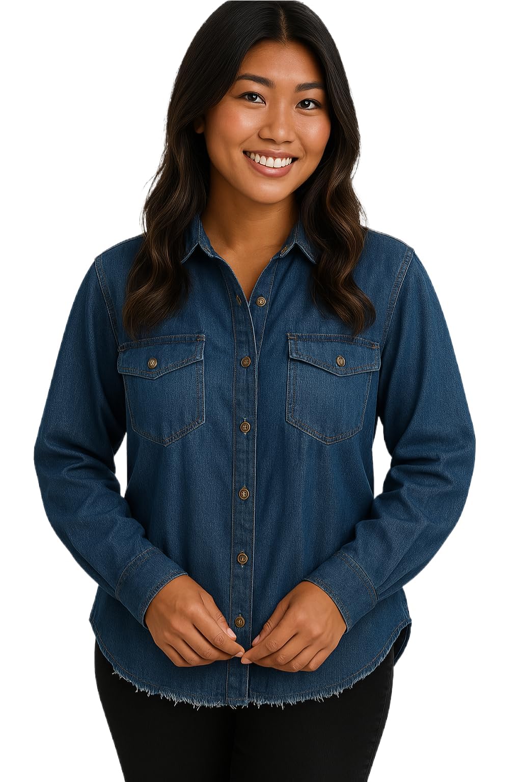 Free Folks Women's Denim Shirt